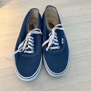 Vans Men's Navy Canvas Sneakers